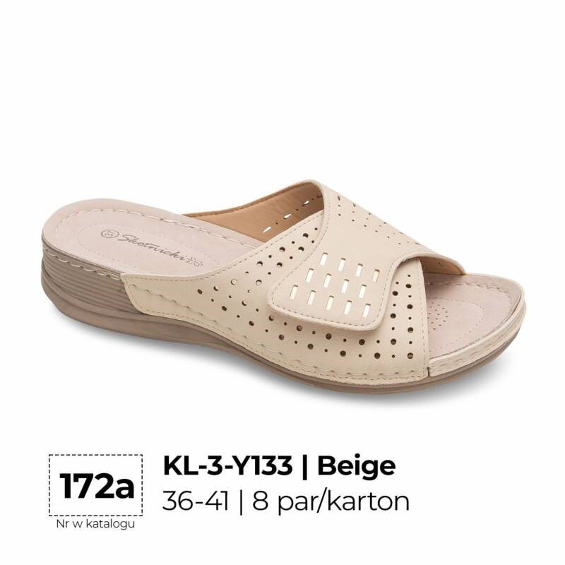 Klapki Damskie Roz 36-41 / 8 par